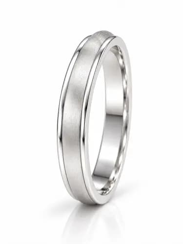 Βέρα Λευκόχρυση 14K — ΒΛ21